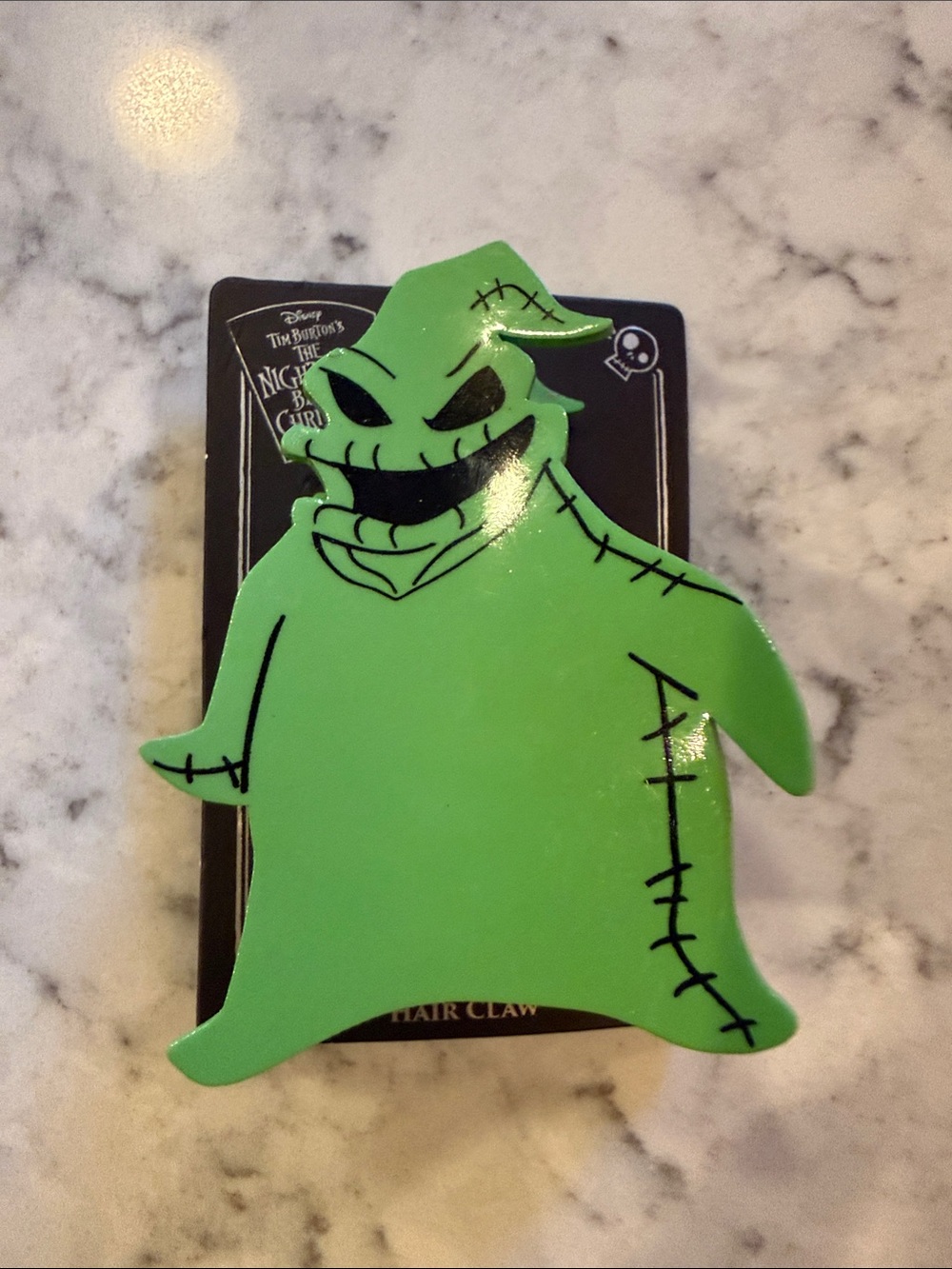 Her Universe Oogie Boogie Green Hair Claw